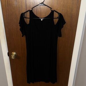 Charlotte Russe Black One Shoulder Dress